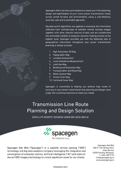 Transmission Line Route Planning and Design Solution